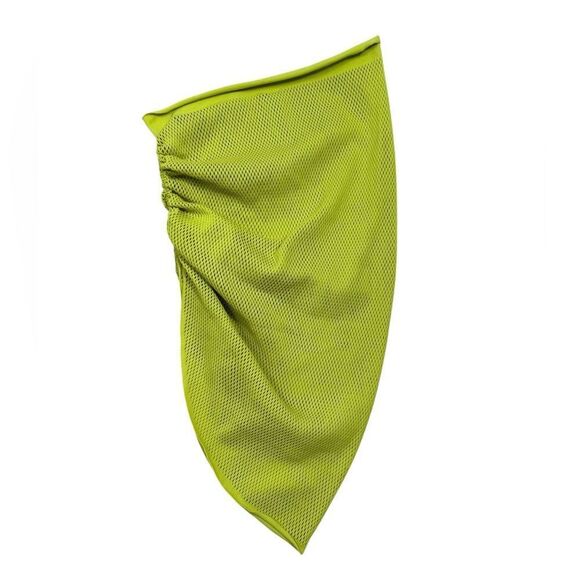 SKIMS Citrus Green Warp Knit Cover Up Ruched Sarong - Picture 8 of 10